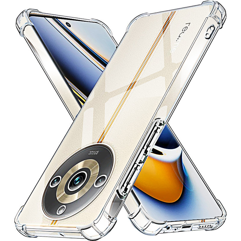 เคสโทรศัพท์ใสสําหรับRealme Narzo X50 X50M 30A C25 C25S 20 C15 C12 C11 10A X7 7i 7 6 6S V5 C3 C3i X3 