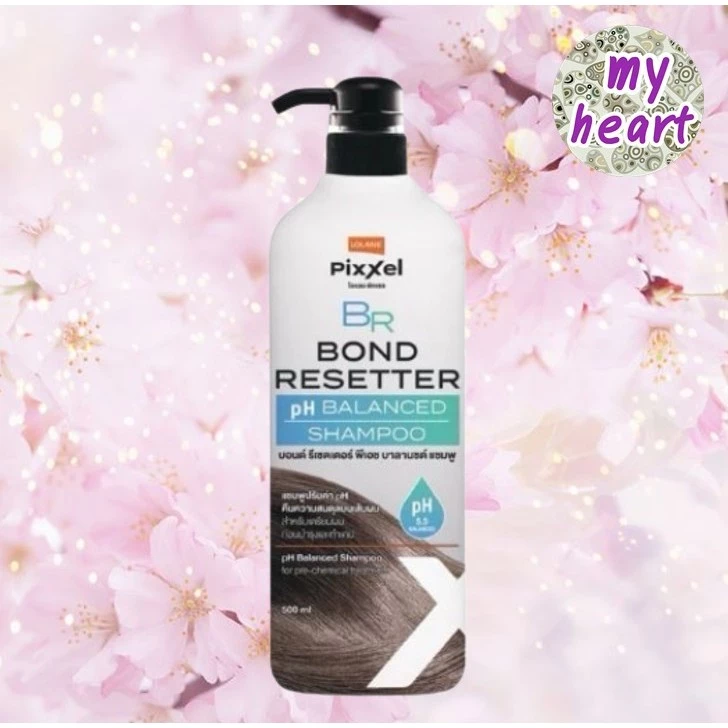 LOLANE Bond Resetter PH Balanced Shampoo 500 ml แชมพูปรับค่า pH คืนความสมดุลบนเส้นผม