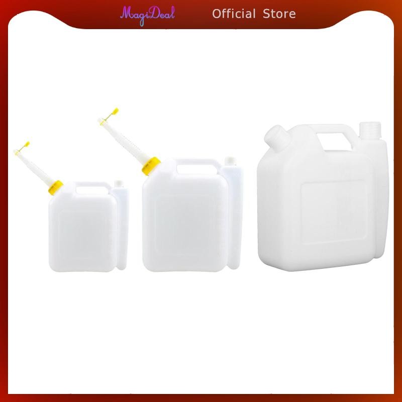 MagiDeal ขวดผสมน้ํามัน Ratio ขวดความจุขนาดใหญ่ขวดผสม Petrol การใช้สําหรับ Dispensing เครื่องตัดหญ้า