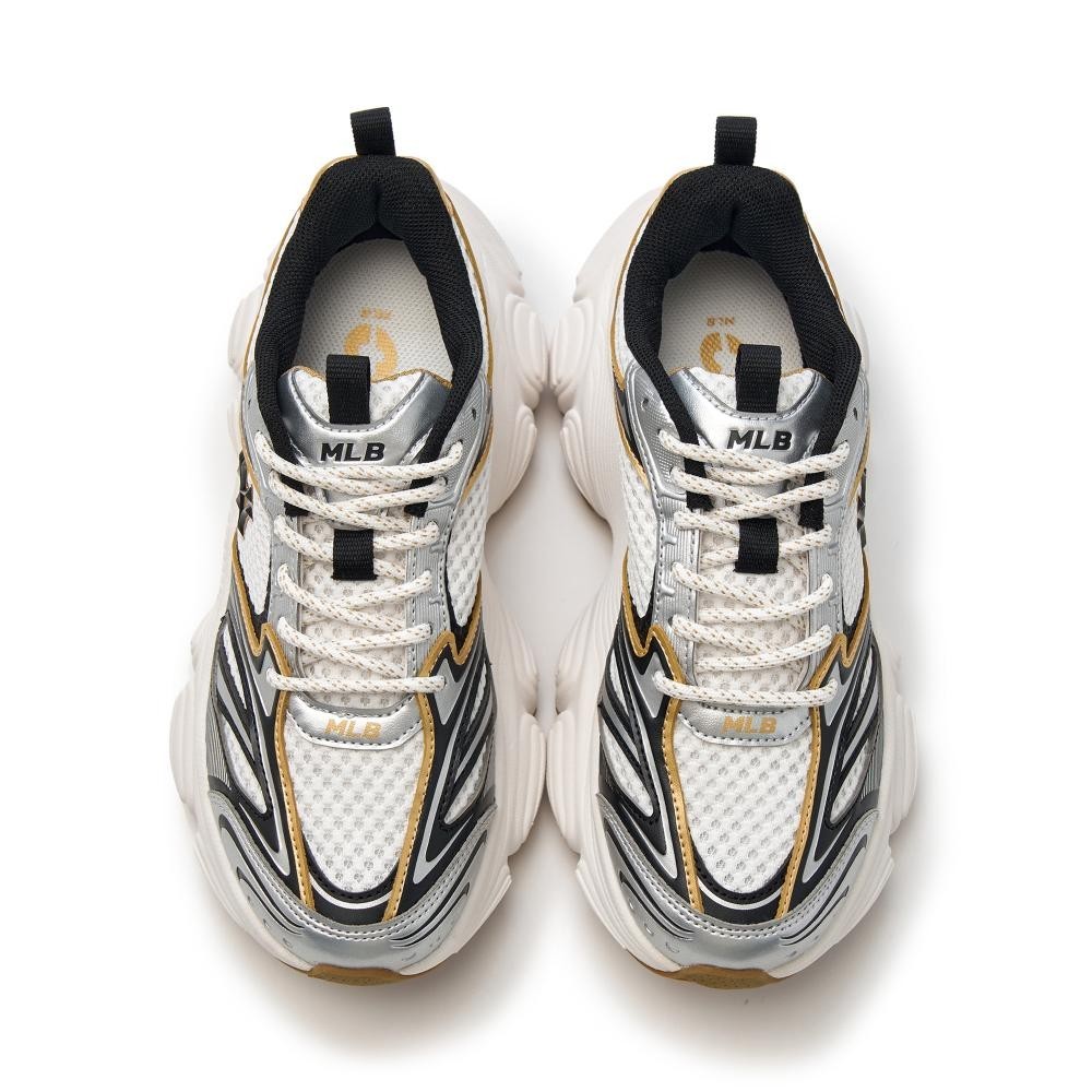 MLB รองเท้าผ้าใบ ยูนิเซ็กส์ Unisex Winner Chunky รุ่น 3ASHWD15N 50GOL สีทองอ่อน