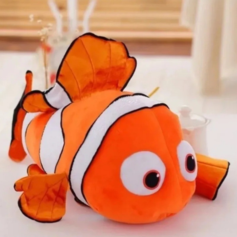 Caroon ของเล่นตุ๊กตา Kawaii Marlin Nemo ตุ๊กตาตุ๊กตา Dory ปลาหมอน Xmas ของขวัญสําหรับชาย