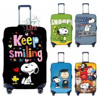 ของขวัญคริสต์มาส [จุด] Snoopy ผ้าคลุมกระเป๋าเดินทางสแปนเด็กซ…