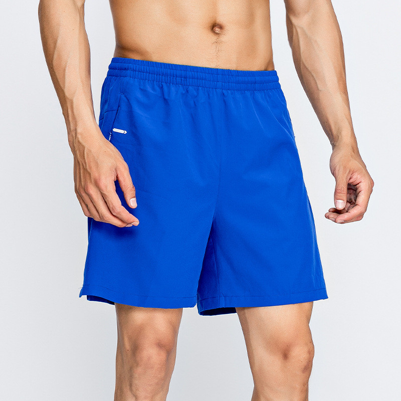 【Ready Stock】 Summer Men's Sports Shorts Woven Elastic Breathable Quick-Drying Casual plus Size Runn