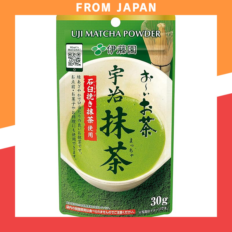 Itoen Oi Ocha Uji Matcha 30g × 3 Bottles