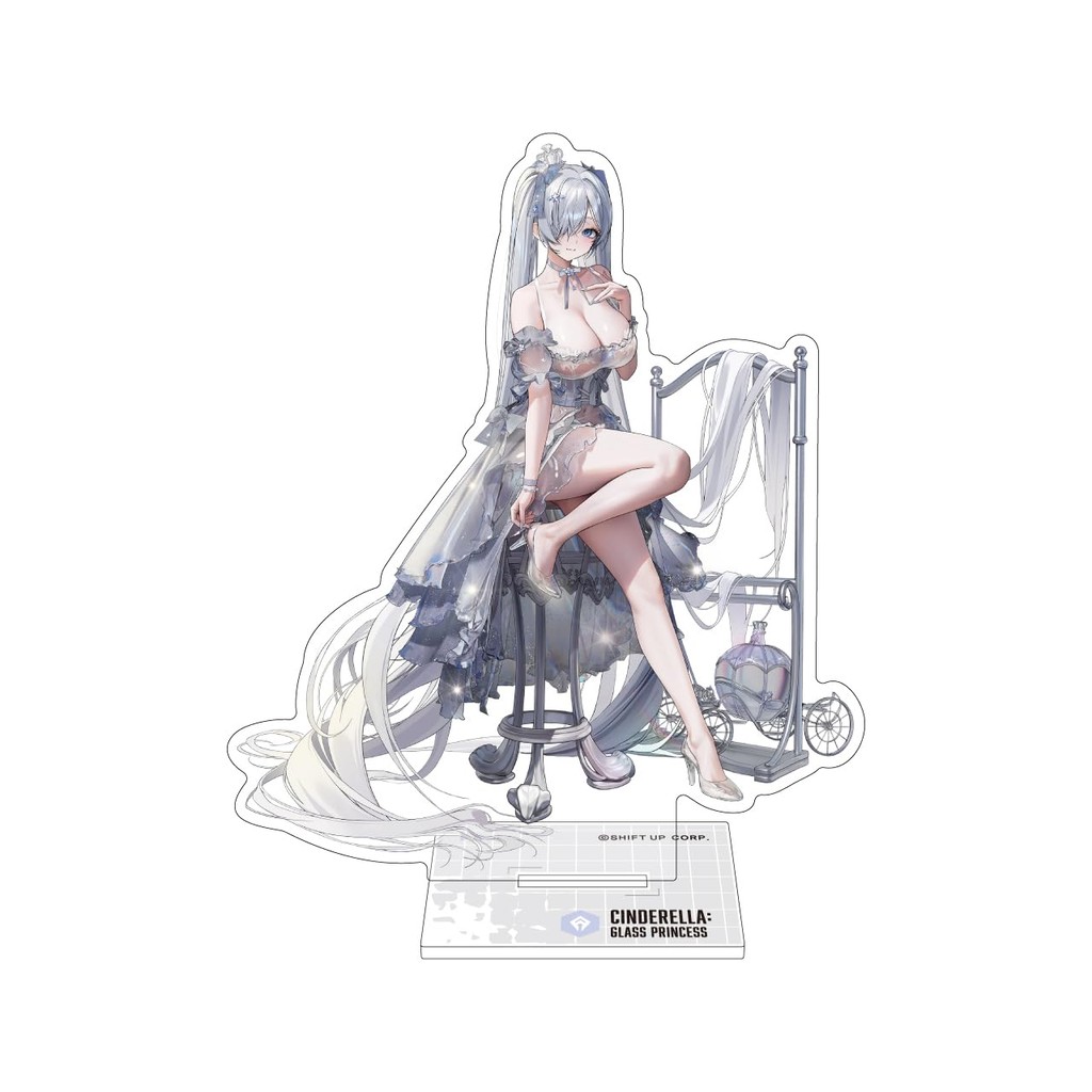 Algernon Products Goddess of Victory: NIKKE Acrylic Stand ซินเดอเรลล่า: เจ้าหญิงกระจก ประมาณ. กว้าง