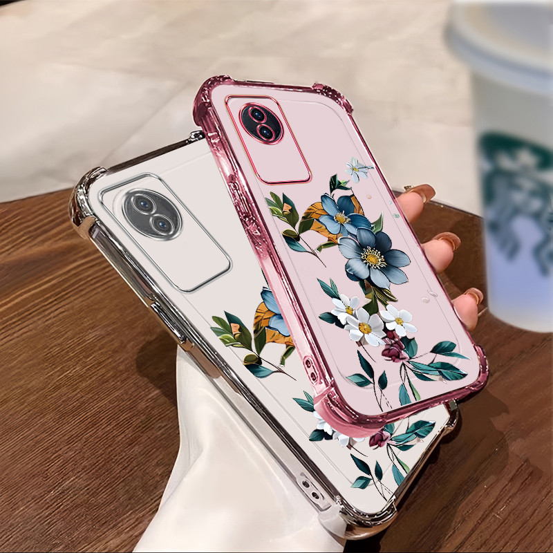 เคส VIVO Y02 Y02A Y02T เคสโทรศัพท์ 2025 NEW ซิลิโคนป้องกันสี่มุม YH