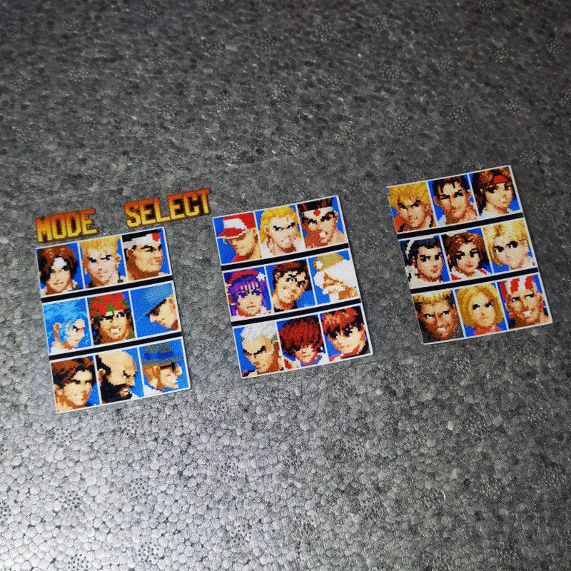 秋冬装新款贴纸 SNK Games贴 SNK เกมคอนโซลติดตาม Douban贴纸KOF 机车电贴King of Fighters สติ๊กเกอร์ติดรถ King of Figh