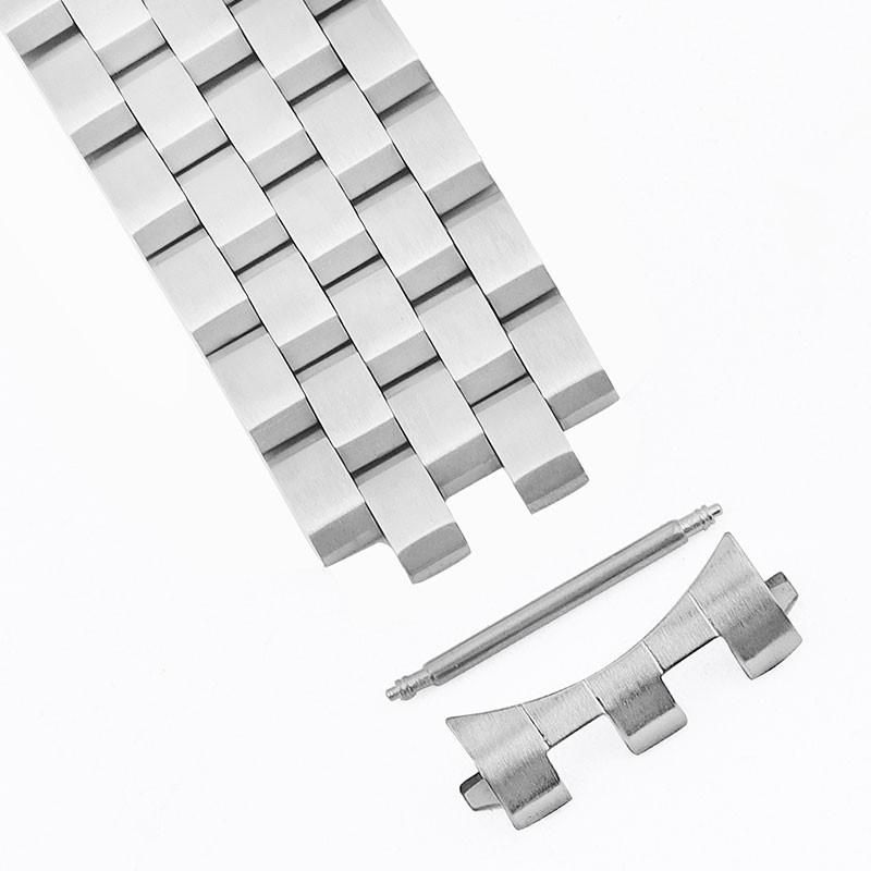 20 มม.22 มม.สายนาฬิกาโค้ง End Link Connector อะแดปเตอร์สําหรับ Seiko ดําน้ํา Diver SKX007 SKX009 SKX173 SKX175 สแตนเลสสตีลนาฬิกาอะแดปเตอร์โลหะเงิน Connector