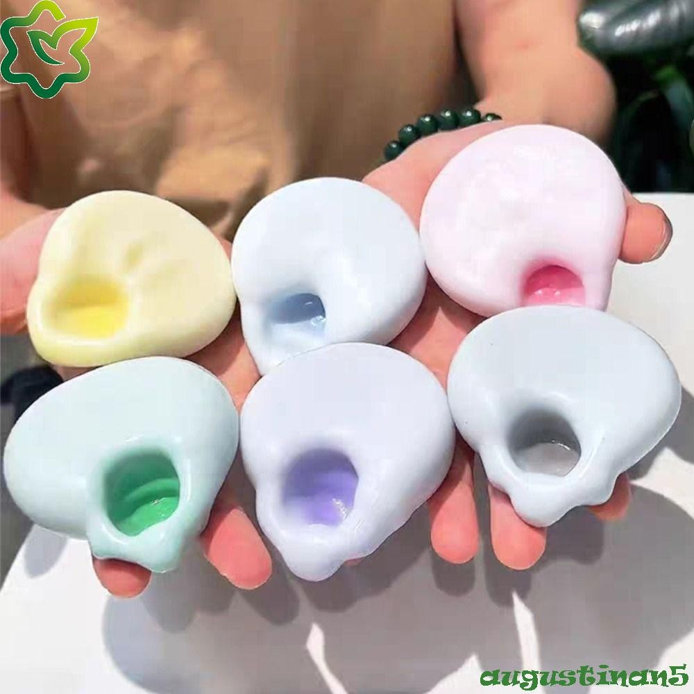 Augustinan ของเล่นหยิก, ของเล่นบีบอยู่ไม่สุขรูปทรง, ลูกบอลทํามือตลก Creative Reliever ของขวัญวันเกิดเด็ก