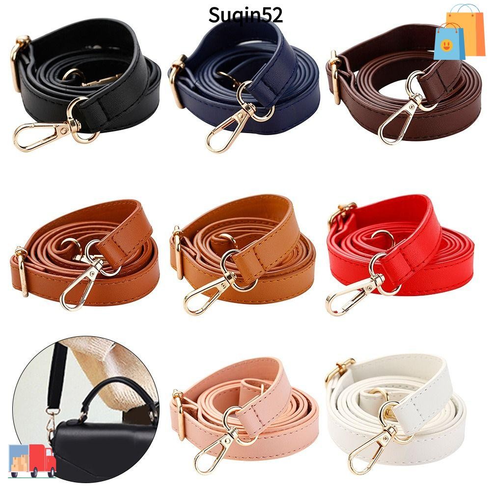 Suqin52 130 ซม. สายหนังผู้หญิงเปลี่ยนกระเป๋าสะพายข้าง