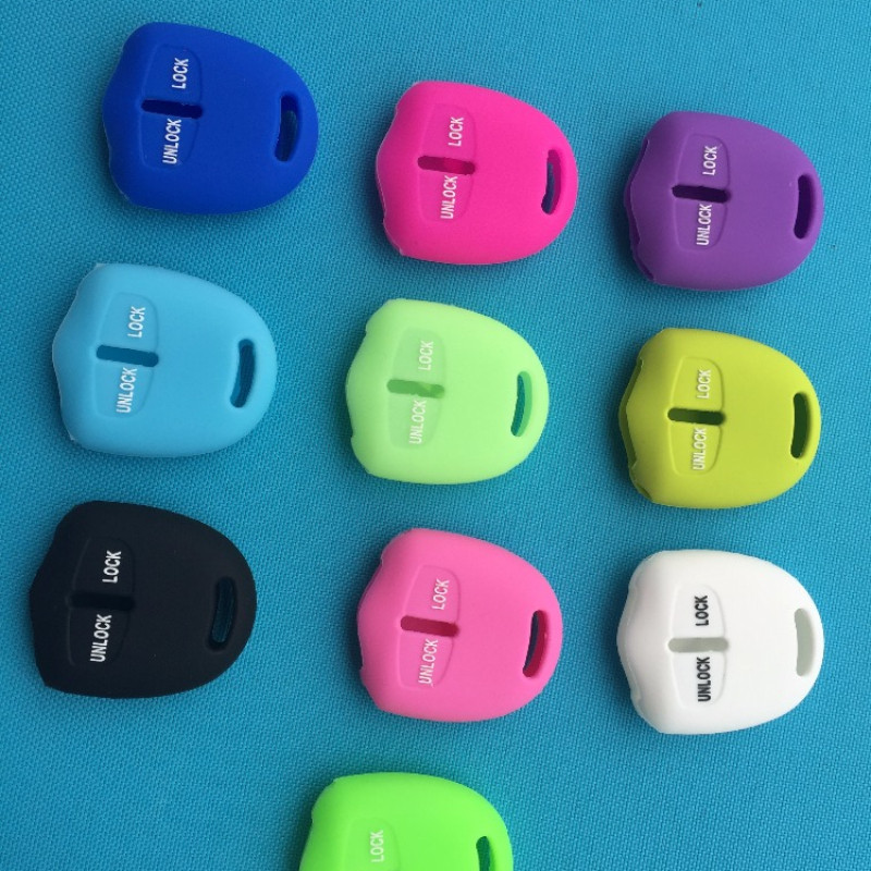 สําหรับ Mitsubishi ซิลิโคนคีย์ใหม่ฝาครอบ Lancer EX ASX Outlander Galant Pajero 2 ปุ่มรีโมทรถแจ็คเก็ตเชลล์เปล่าไม่มีโลโก้