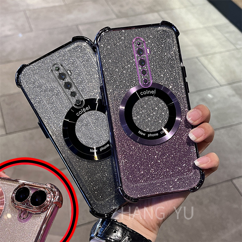 กันกระแทกเคสสําหรับ OPPO Reno 2f 2z 2 เคสโทรศัพท์ใหม่แผ่นแม่เหล็กล่าสุด softcase