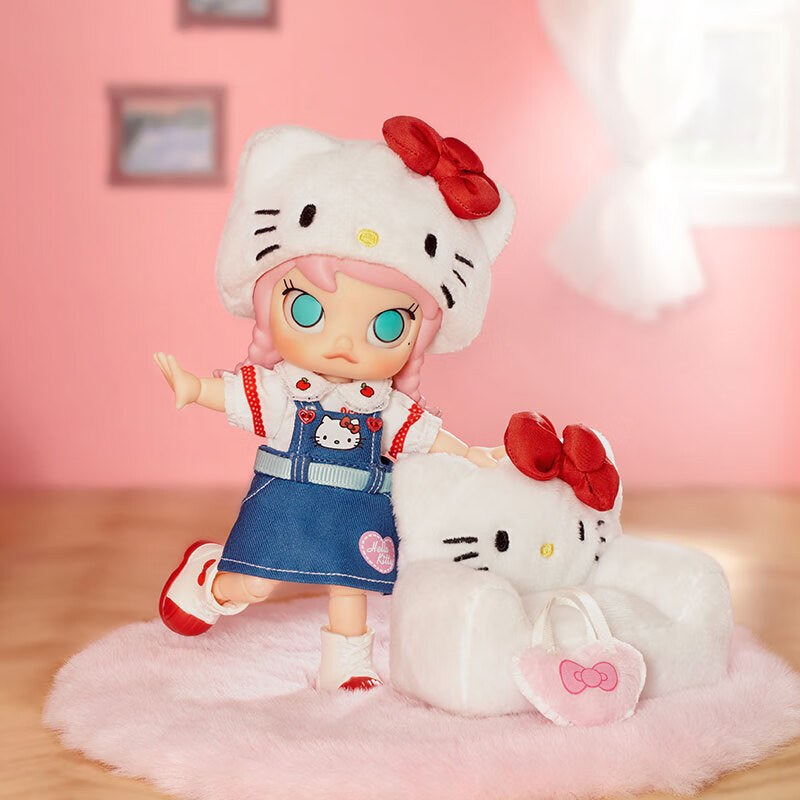 Bjd MOLLY x ตุ๊กตาข้อต่อรูปตุ๊กตา Hello Kitty