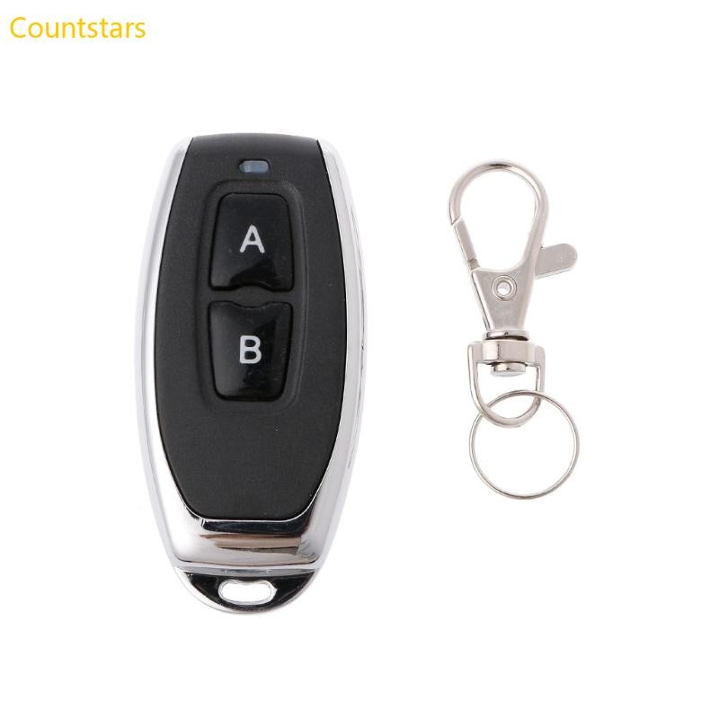 Cou 433Mhz สําหรับ Key Fob Duplicator 2 ปุ่ม Clone Controller สําหรับโรงรถ Doo