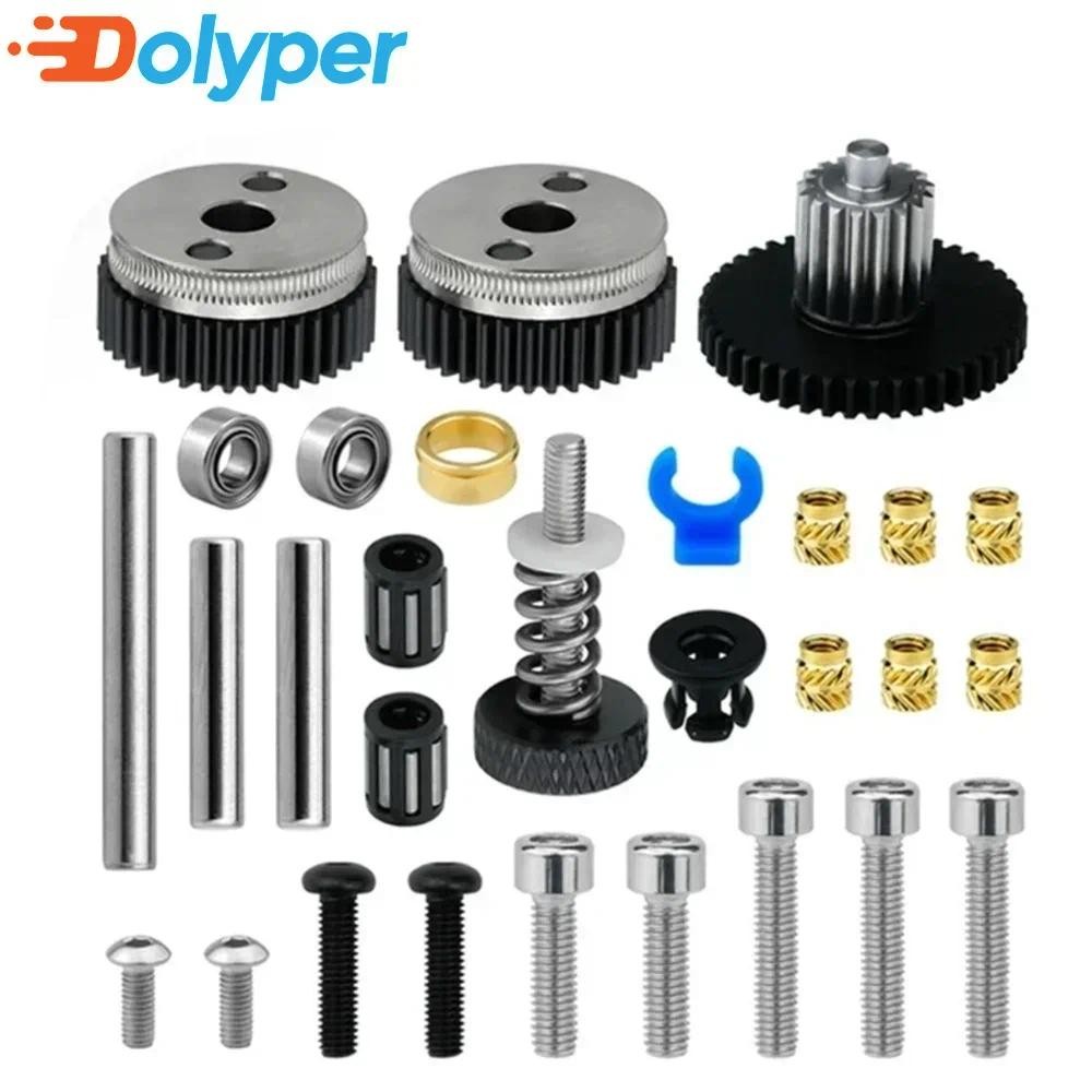 HGX โลหะทั้งหมด Extruder HGX-LITE-Extruder เหล็กแข็งลดเกียร์ Extruder สําหรับ Ender3/Ender5/CR10 3D 