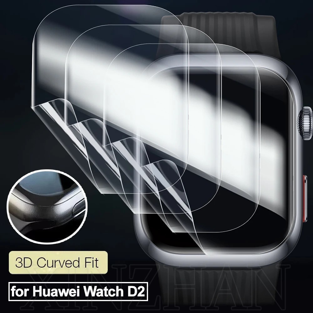 [3-5 วันมาถึง] สําหรับ Huawei Watch D2 - 5/10PCS ฟิล์มไฮโดรเจล - ตัวป้องกันหน้าจอที่ชัดเจนเป็นพิเศษ - ฟิล์ม TPU แบบนุ่ม - ป้องกันรอยขีดข่วน, ครอบคลุมเต็มรูปแบบ, ยืดหยุ่น - ไม่ใช่กระจกนิรภัย