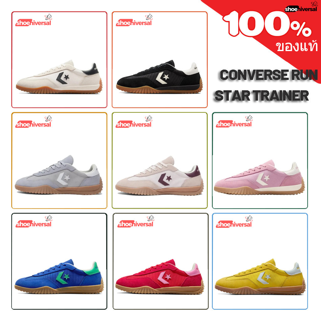 [ พร้อมส่ง & พรี ] Converse Run Star Trainer ของแท้100% รองเท้าผ้าใบ รองเท้าลำลอง a08262c a08263c