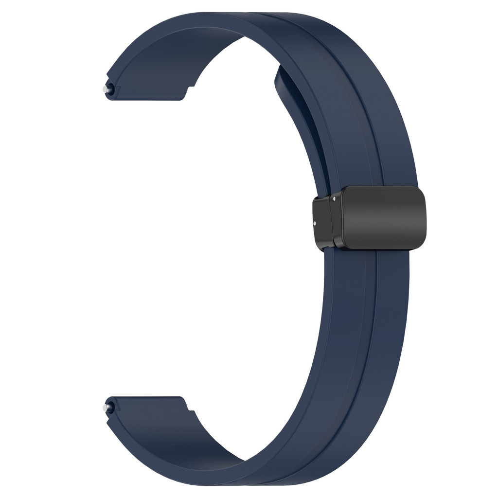 สําหรับ Samsung Galaxy Fit 3 สายซิลิโคน + เคส 2in1 ฝาครอบเปลือกหัวเข็มขัดพับหัวเข็มขัดแม่เหล็ก Band
