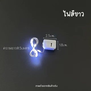 ส่งจากไทย 2M ไฟนางฟ้า LED มี 3 สีให้เลือก สายไฟ ลวดโคมไฟลวดทองแดงกันน้ำ ไฟติดผนังแบบมี งานเลี้ยงวันเกิดของตกแต่งวันคริสต