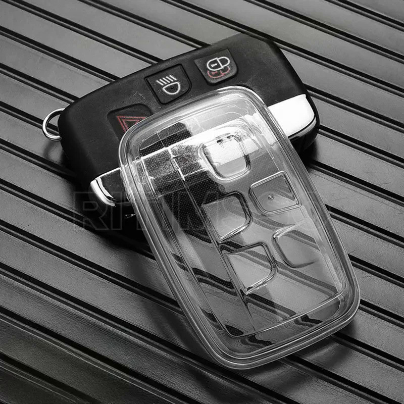 TPU Car Remote Key Case Cover Shell For Land Rover Range Rover Sport Evoque Freelander Velar Discove