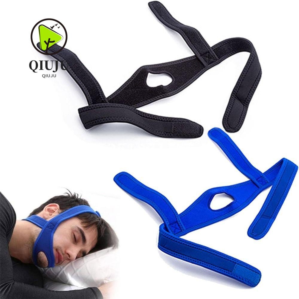 Qiju Oraclose Jaw Strap, Mouth Guard Sleep Aid Anti Snoring Belt, Snoring Chin Straps Better Breath Health Snore Bandage Men