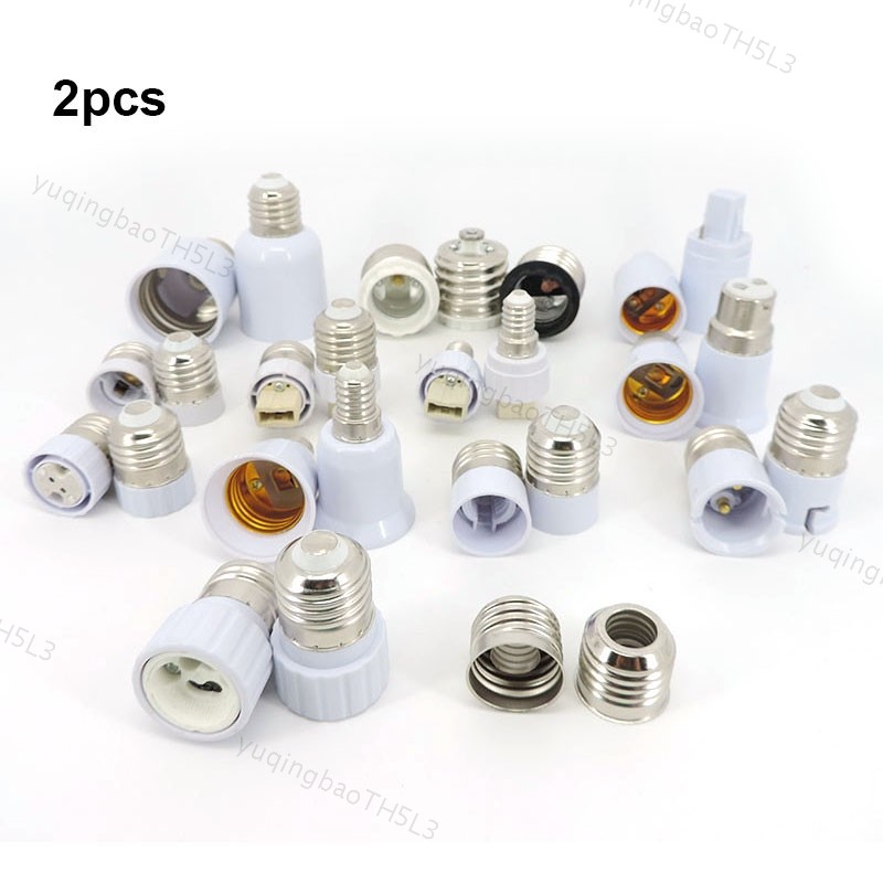 E27 E14 e17 ถึง e40 e27 G24 GU10 E12 B22 MR16 หลอดไฟ LED ฐานอะแดปเตอร์ผู้ถือหลอดไฟ Converter AC powe