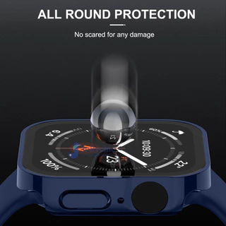 เข้ากันได้กับเคสพีซี iWatch S11/10/9/8/7/6/5/4/se กันน้ำ เข้ากันได้กับเคสกันกระแทกขนาด 40/41/44/45/46/49mm