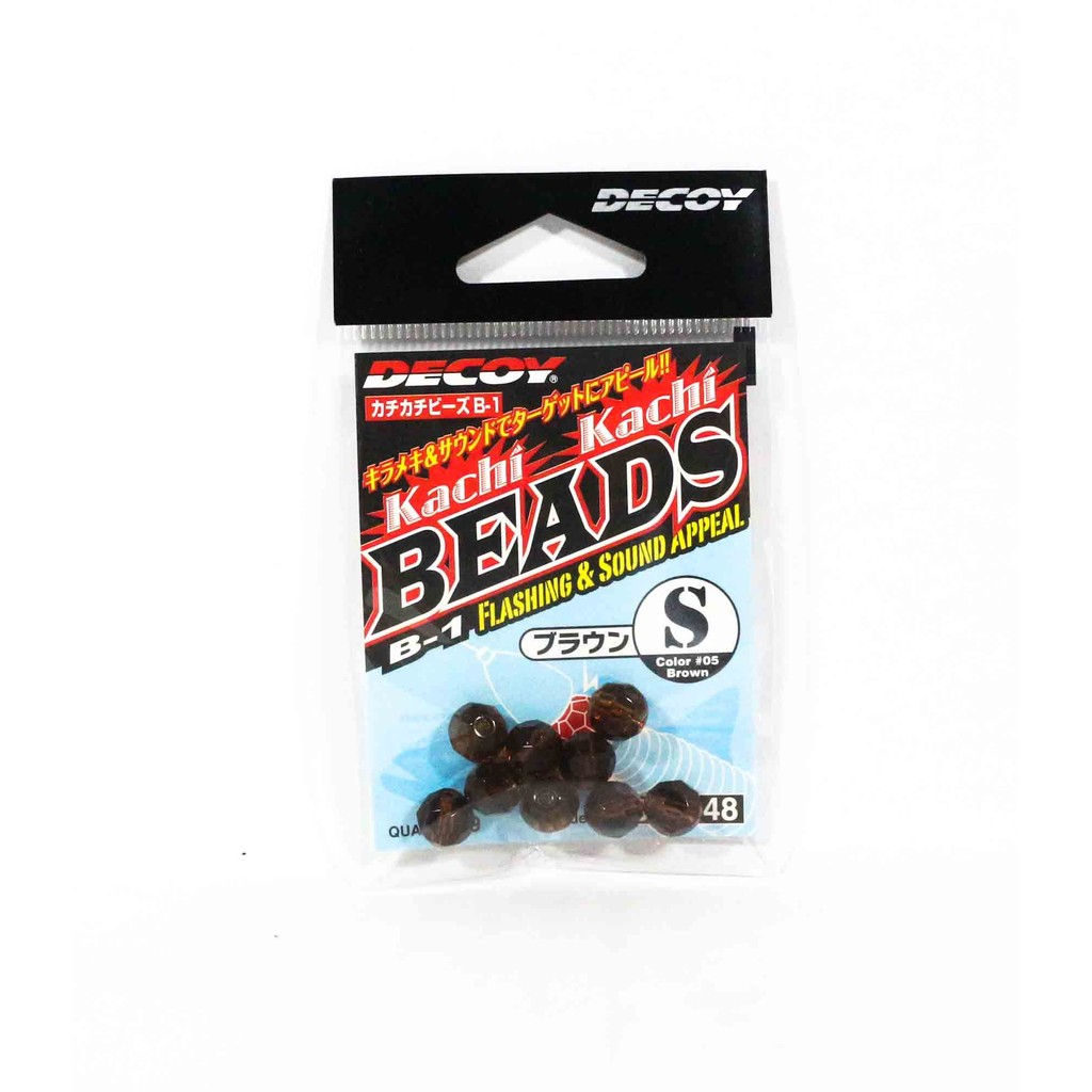 Decoy B-1 Kachi Kachi Bead สีน้ําตาล ไซส์ S (0148)