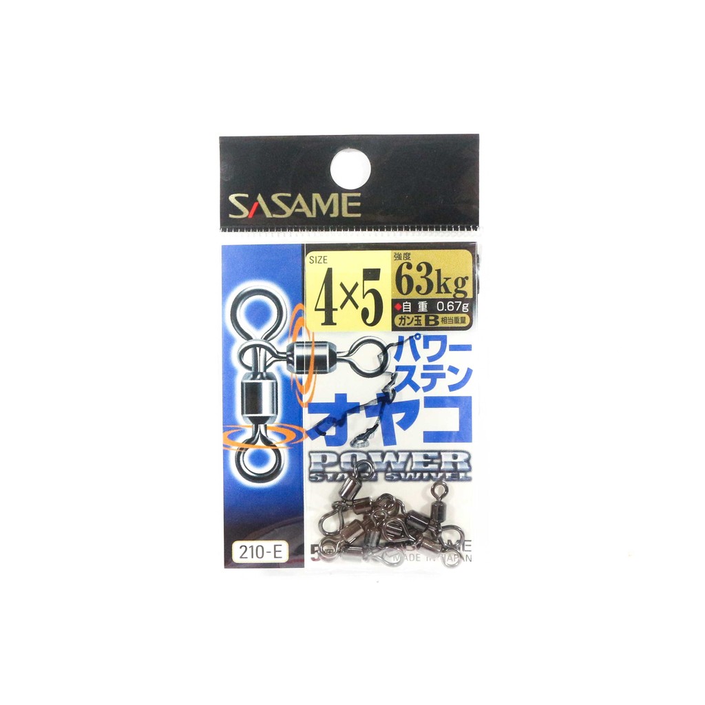 Sasame 210-E 3 Way Power Stain Swivel สีดํา ขนาด 4 x 5 (1430)