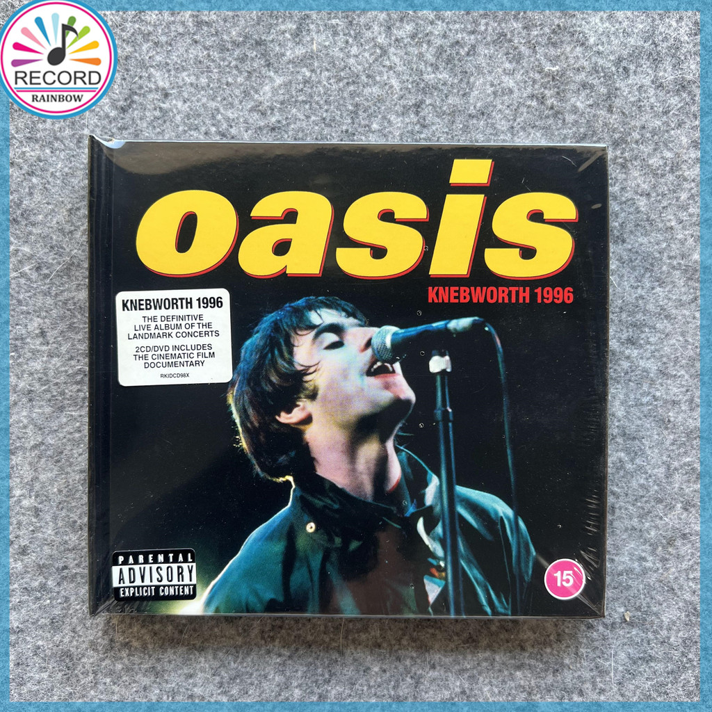 Oasis Knebworth 1996 2CD+DVD Original Album [Sealed] Brand New TH2
