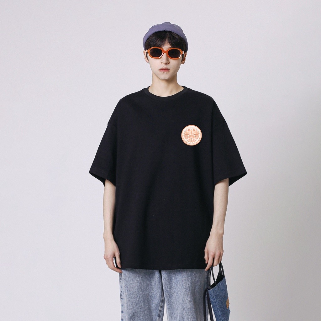 เสื้อยืดแขนสั้น สจล.ลาดกระบัง โลโก้มหาวิทยาลัย