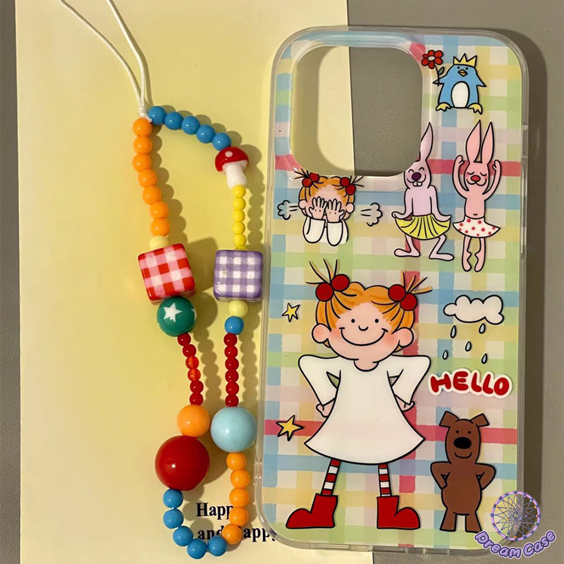 การ์ตูนน่ารักมีแนวโน้มเด็กผู้หญิงโปร่งใสนุ่ม เคส Samsung A05s A06 A54 A14 A05 A15 A51 A25 A34 A02s A55 A50 A03 A32 A52