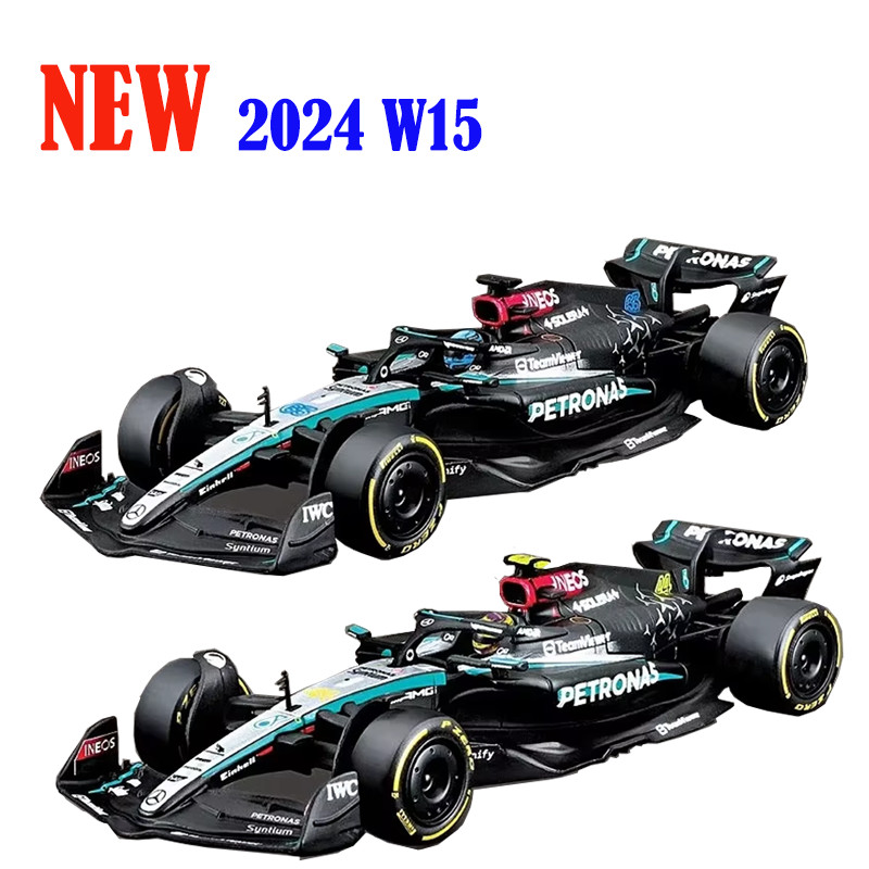 Bburago 1:43 W15 Mercedes-AMG F1 ทีมสูตร Die Cast รถการแข่งขันรุ่นรถ Racing ของเล่น 44 Hamilton
