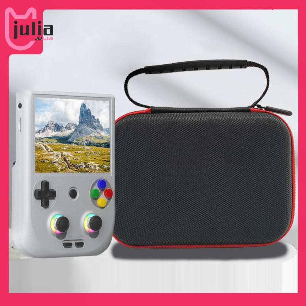 [Julia1.th] สําหรับ ANBERNIC RG406V/RG405V กระเป๋าเดินทางกันกระแทกเกมคอนโซลกระเป๋า