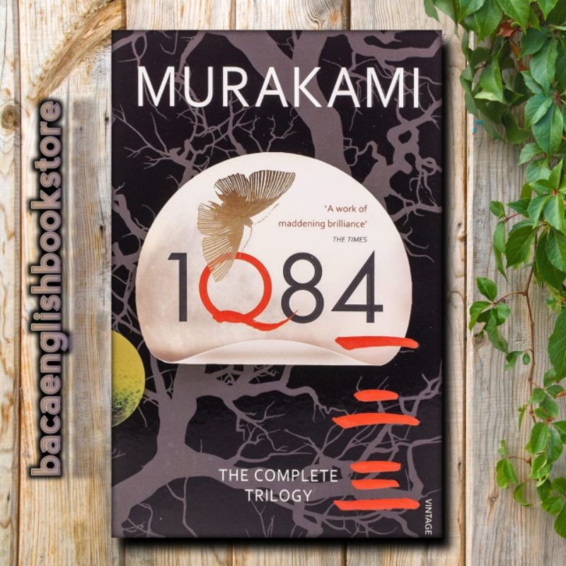 1Q84 หนังสือ 1 & 2 By haruki murakami
