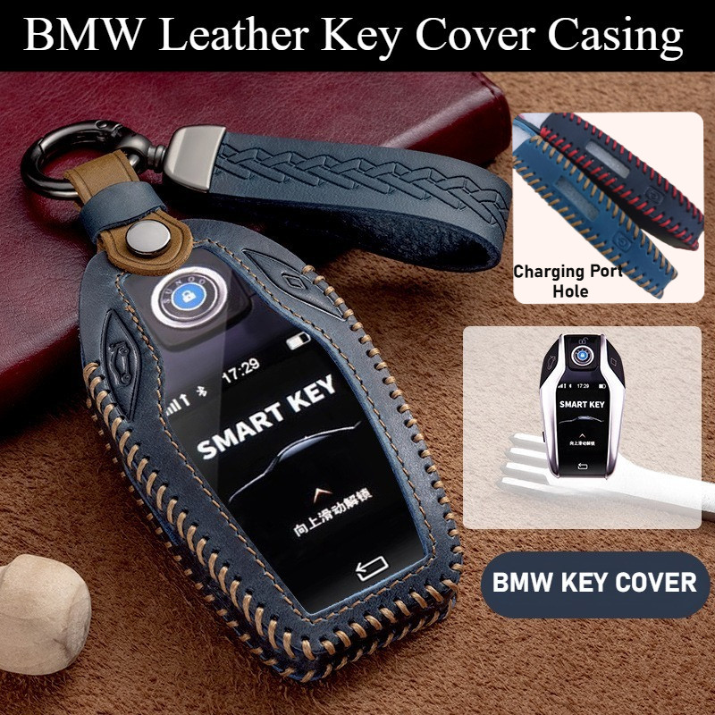 BMW 5 7 Series X3 X4 X5 X7 G11 G12 G30 G31 G32 i8 i12 i15 G01 G02 G05 G07 สไตล์ Handmade หนังฝาครอบป