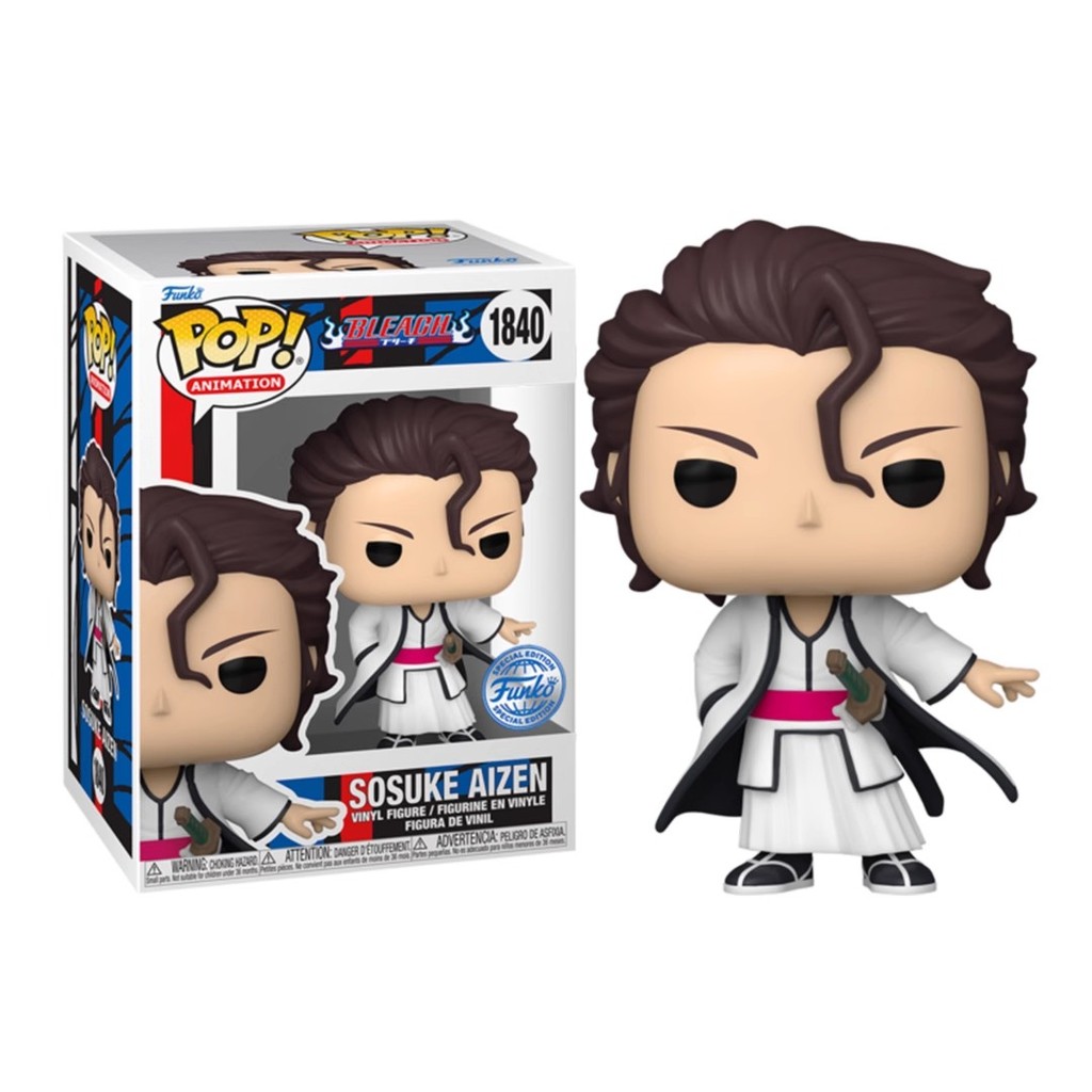 Funko Pop Bleach Sasuke Aizen Sosuke รูปสะสมของเล่นตุ๊กตา