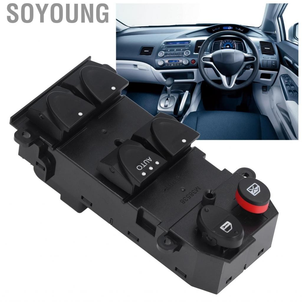 Soyoung 35750SnaU11 สวิตช์สำหรับ FD FD1 F D D D 2006-2011apower SwitchPower ABS Black Replacement 20
