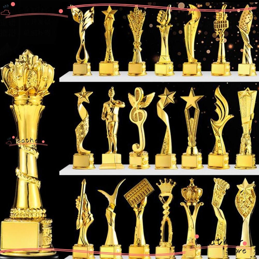 เมเธอร์สโตร์ ถ้วยรางวัลรูปดาวห้าแฉก มงกุฎสากล เหรียญแข่งขัน ของที่ระลึก สีทอง หลายขนาด