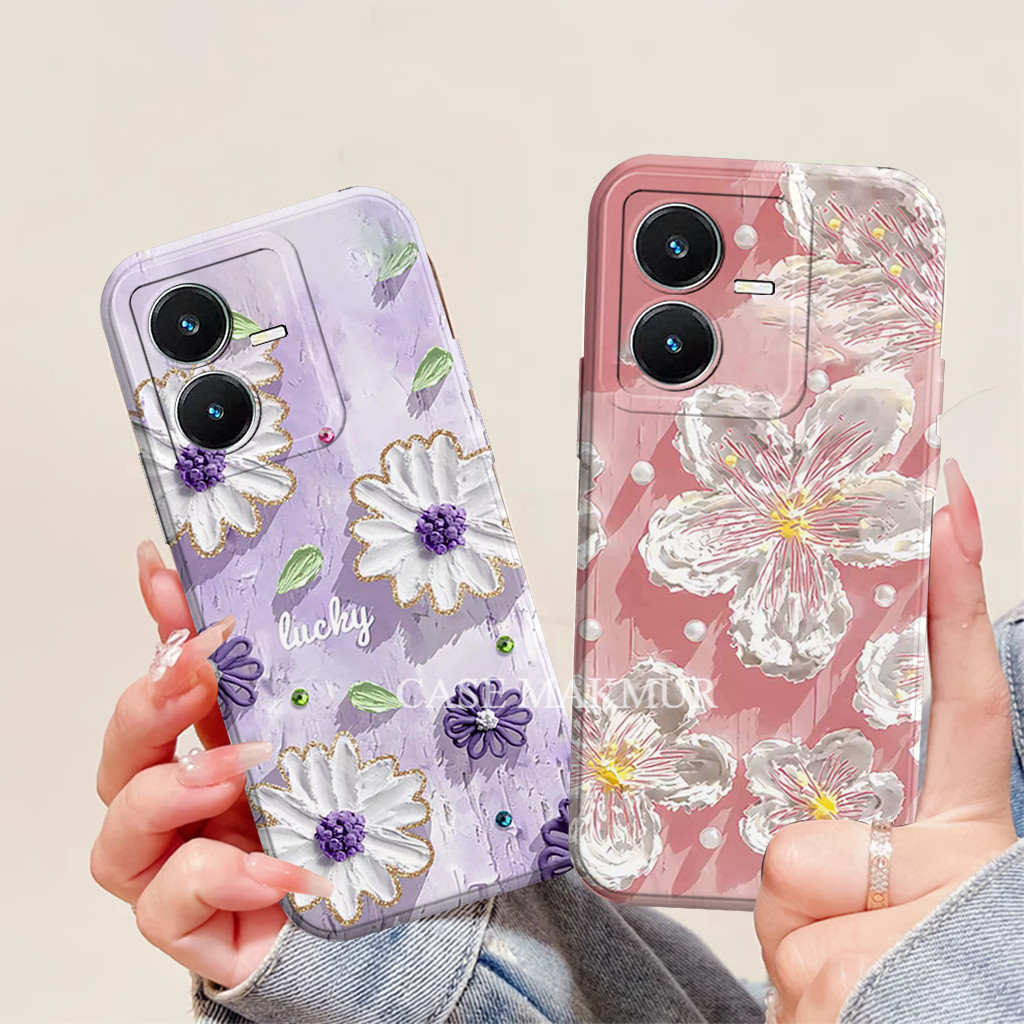 Vivo Y22/y22s/y35/y36 4g/y36 5g/y27s/y27 4g/y27 5g/y16/y19 กันกระแทก - Bun9a Cant1k - Custom Motif