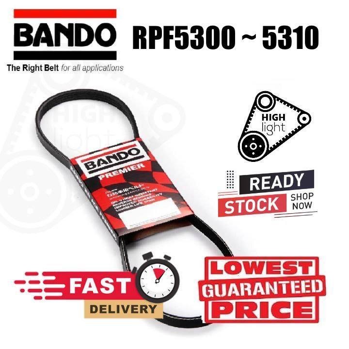 Bando RPF 5300 5305 5310 (17 x 730 745 760 Li) BX Raw Edge Cog พัดลมเข็มขัด RECMF 8300 8305 8310