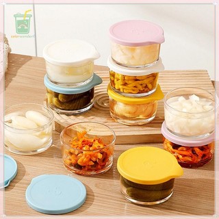 [สี] กล่องอาหาร ออกแบบกันรั่ว กล่องแก้ว ทนร้อนทนเย็น กล่องเบนโตะ กล่องเก็บของสด