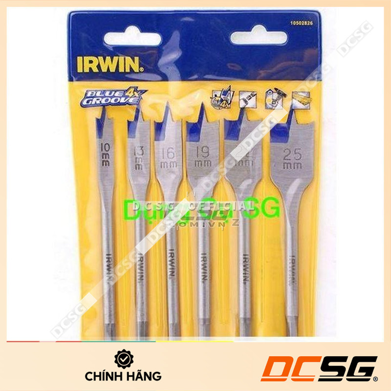 Irwin สิ่วไม้สนหกเหลี่ยม 10502826 (6ชิ้น/ชุด) | ร้านค้า DCSG