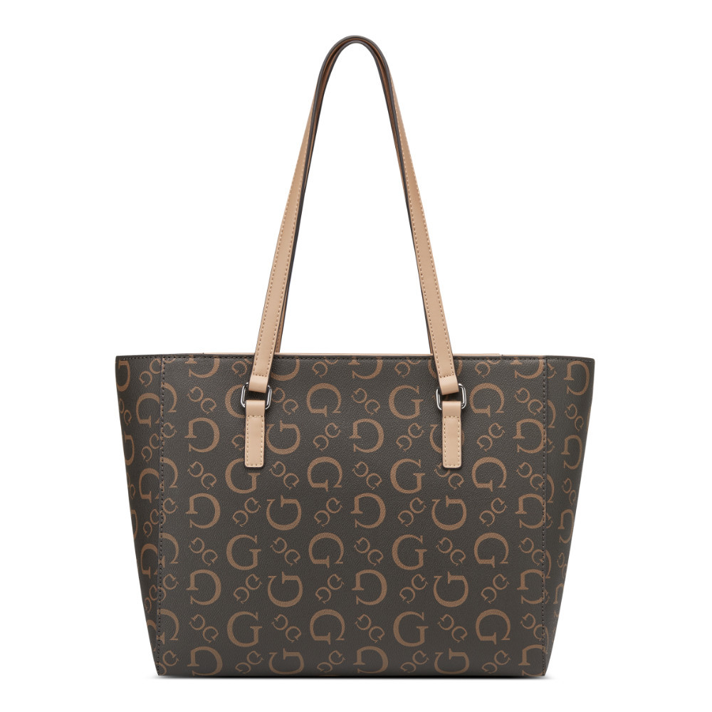 Guess กระเป๋า รุ่น HH948125 DELPHINE TOTE สีน้ำตาล