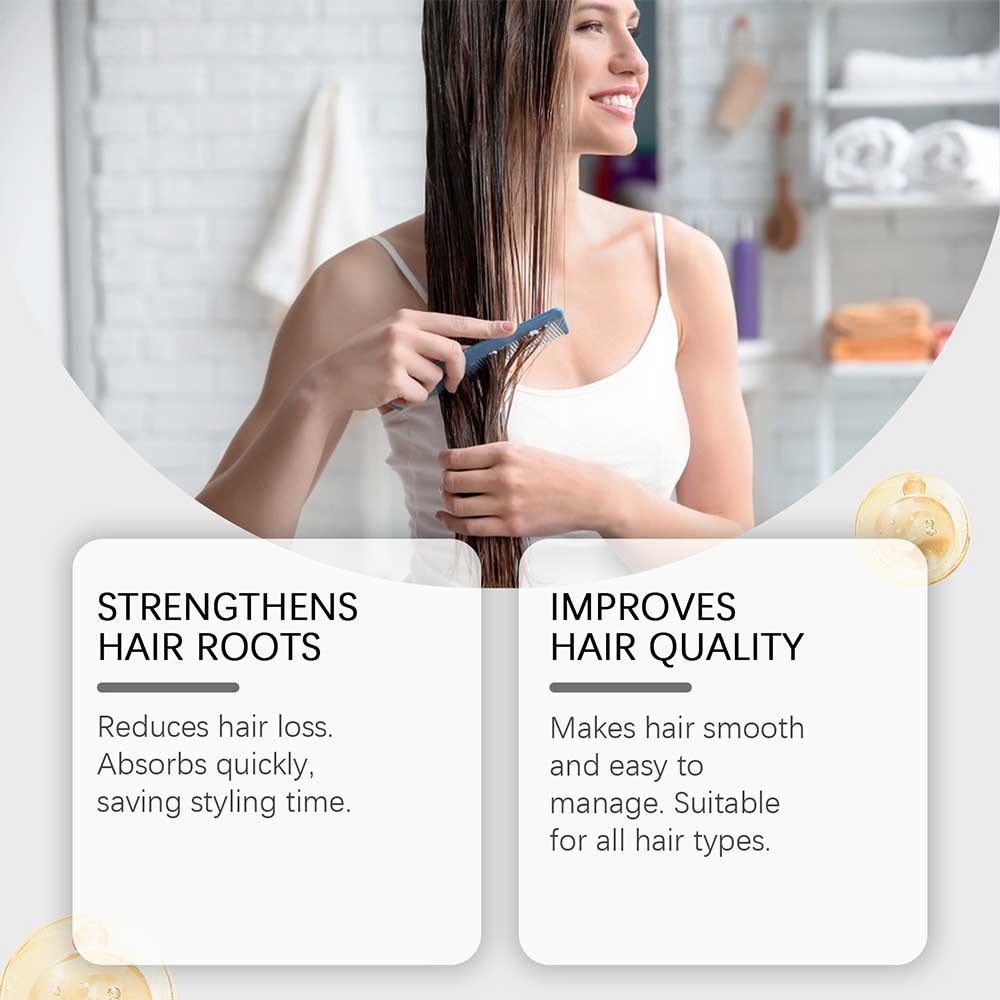 Scalp Care Essence 50ml - Hair Growth Serum with Biotin & Peptides, Anti-Dandruff Treatment for Dry 