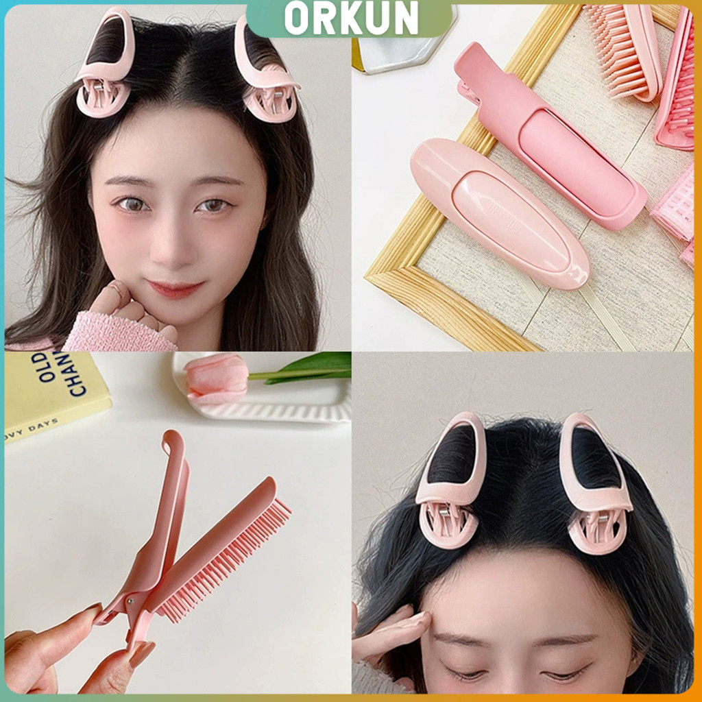 Orkun 1 ชิ้น กิ๊บติดผมหน้าม้า กิ๊บติดผมหน้าม้า  ช่วยเพิ่มวอลลุ่ม ทำผมฟูเร็ว hair clip ราคา ถูกที่สุด ดีลบีเคเค แกลเลอรีภาพที่ 4