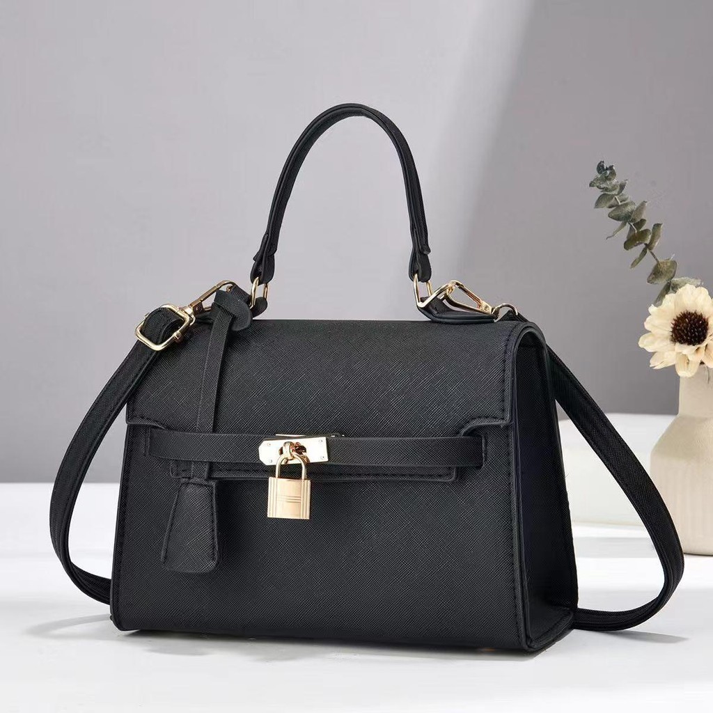 กระเป๋าสตรี กระเป๋าสะพายรุ่นใหม่ล่าสุด กระเป๋าสะพาย (MBL) YW1tote bag, mini wick strap, กระเป๋าถือ, 