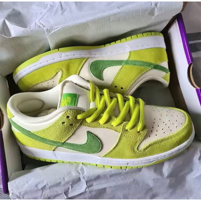 รองเท้า Nike SB Dunk Low สีเขียวแอปเปิ้ล (ไซส์ 36-45)