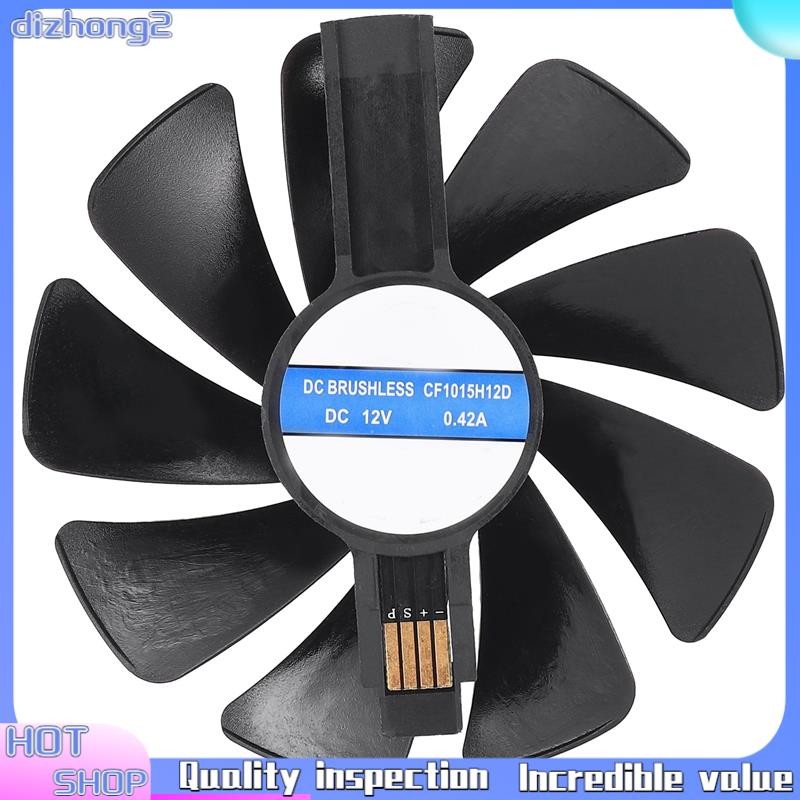 [dizhong2]95Mm CF1015H12D DC12Vการ์ดCoolerพัดลมระบายความร้อนแทนที่สําหรับSapphire NITRO RX480 8G RX 