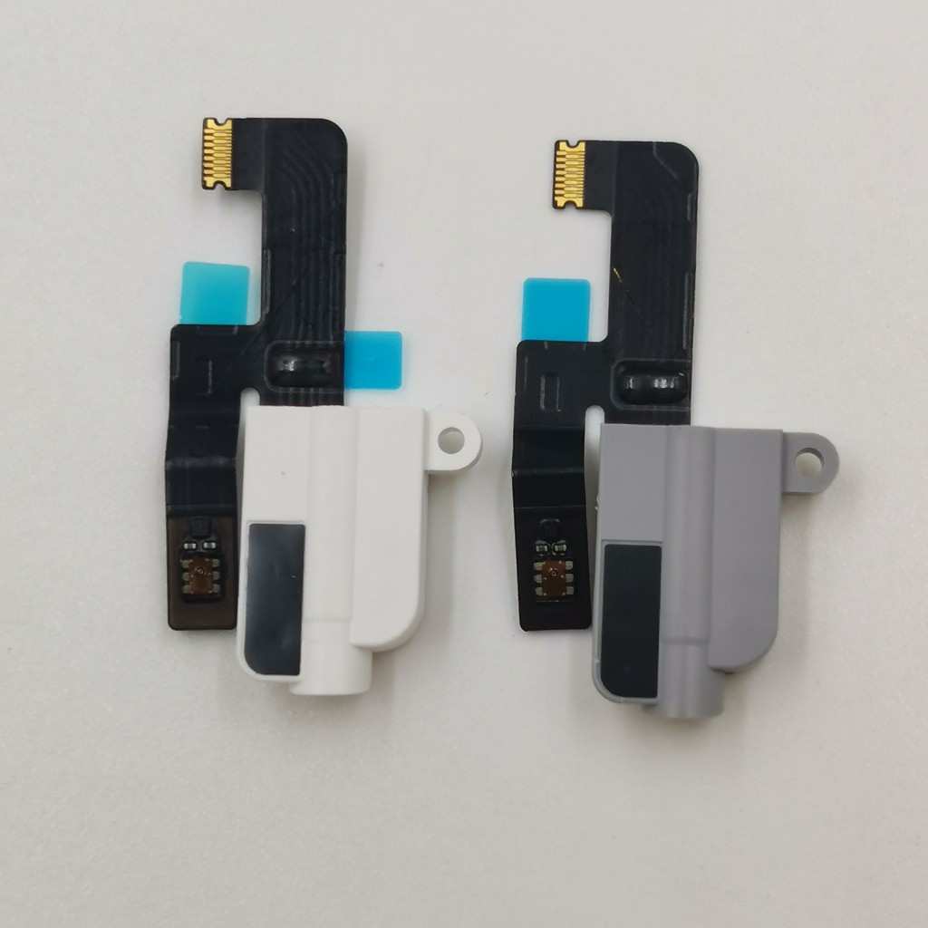 แจ็คหูฟังสาย Flex สําหรับ iPad Pro 10.5 A1701 A1709 A1852 ชุดหูฟังขั้วต่อ Audio Dock พอร์ตส่วนสีเทาส